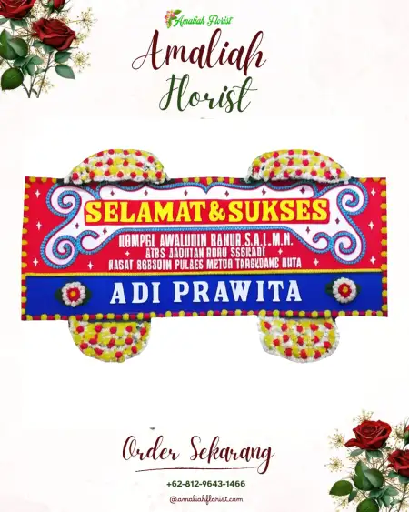Papan Bunga Ucapan Selamat Pakumbulan